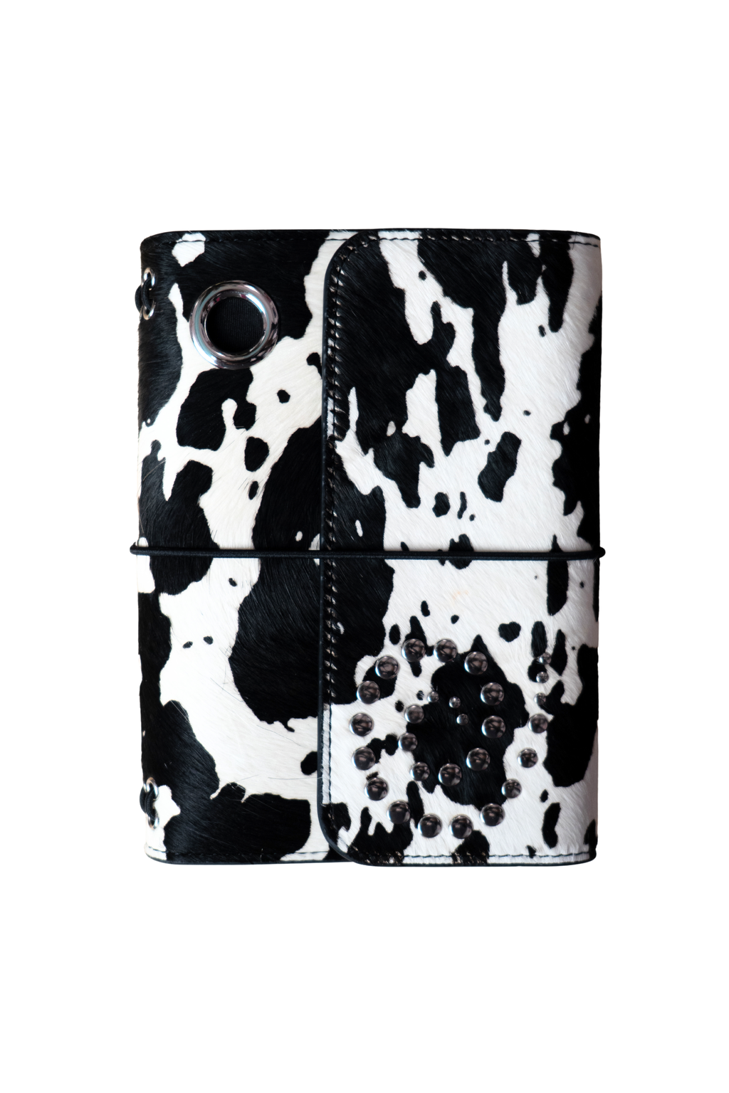 Orbit Journal (S) | Cow Print Pony hair