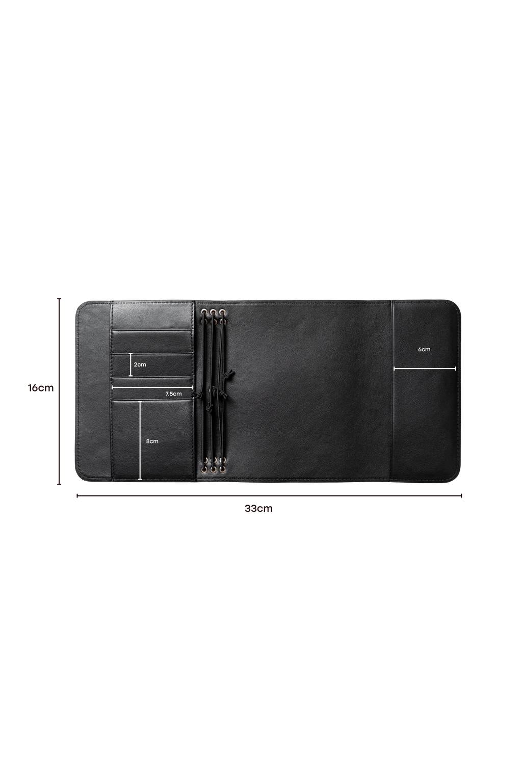 Orbit Journal (S) | Cow Print Pony hair