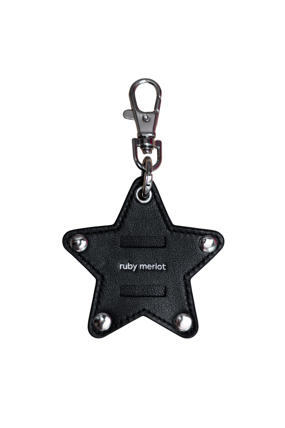 Arcade x Ruby Merlot | Leather Star Holder Charm