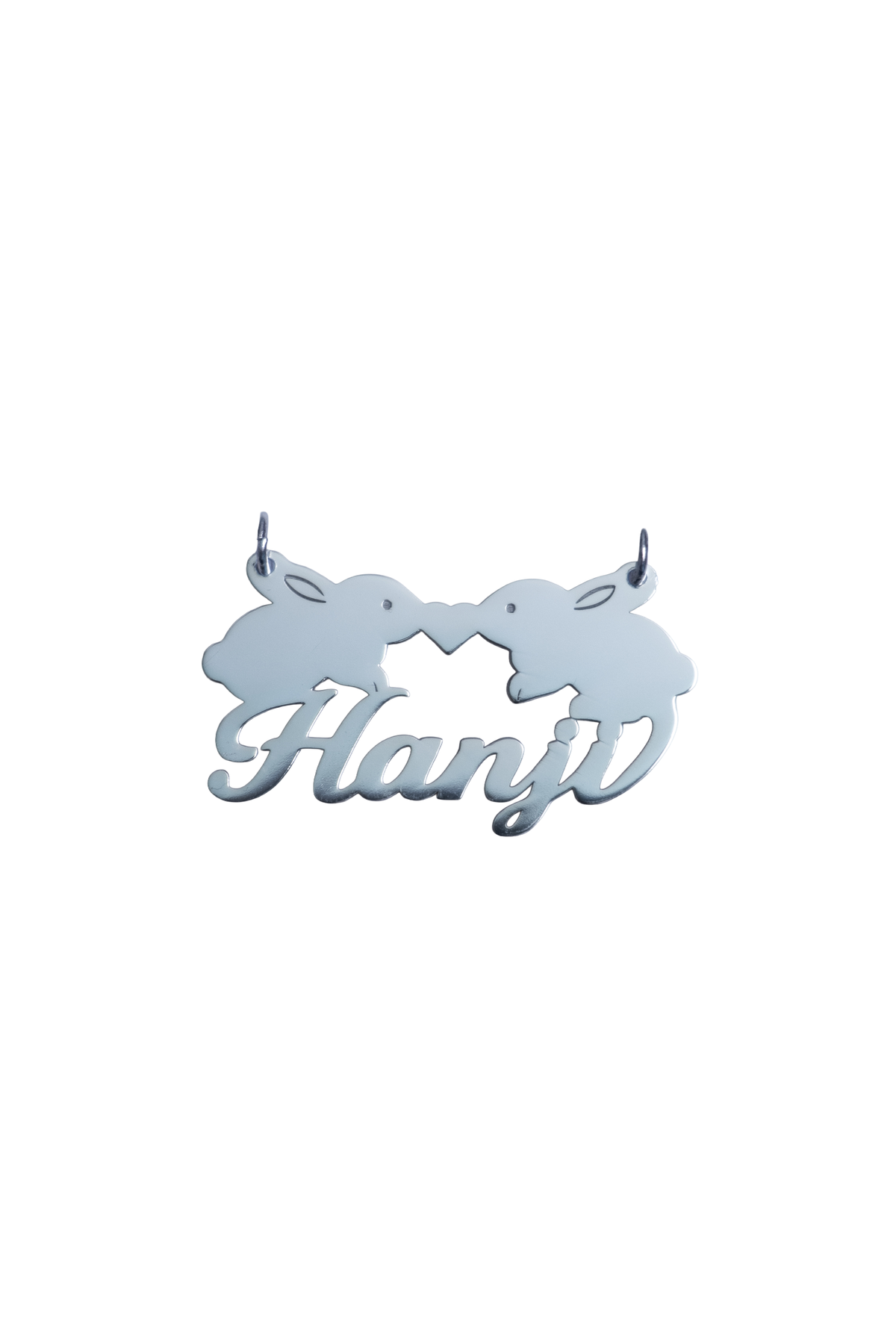 Personalised nameplate charms