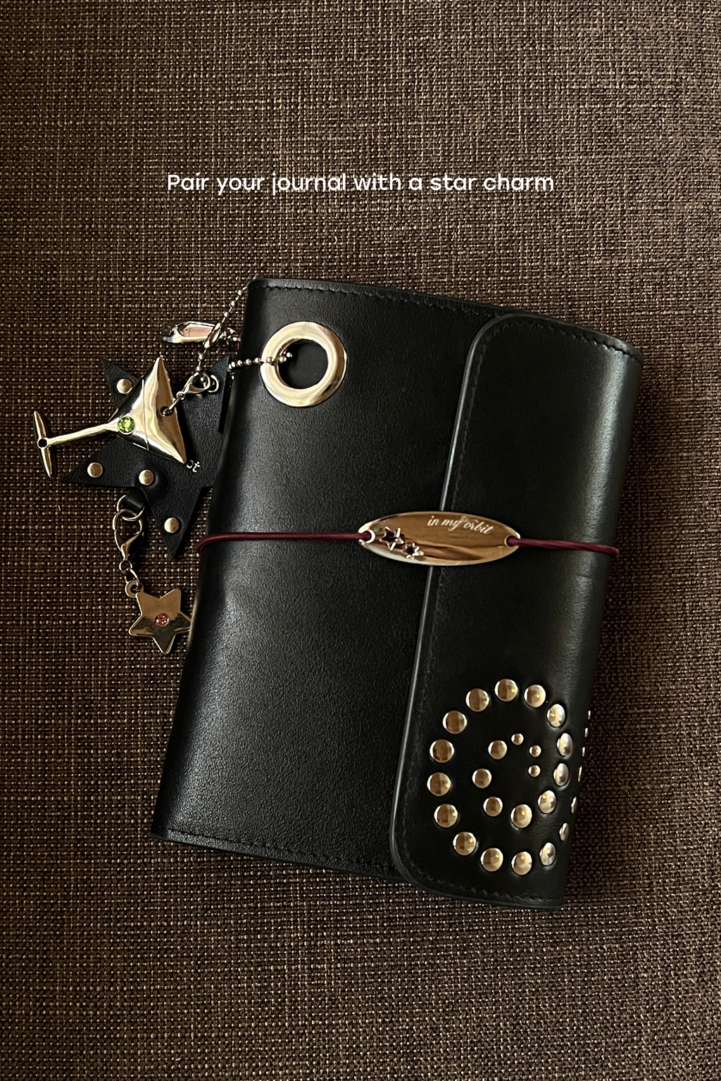 Star Leather Charm