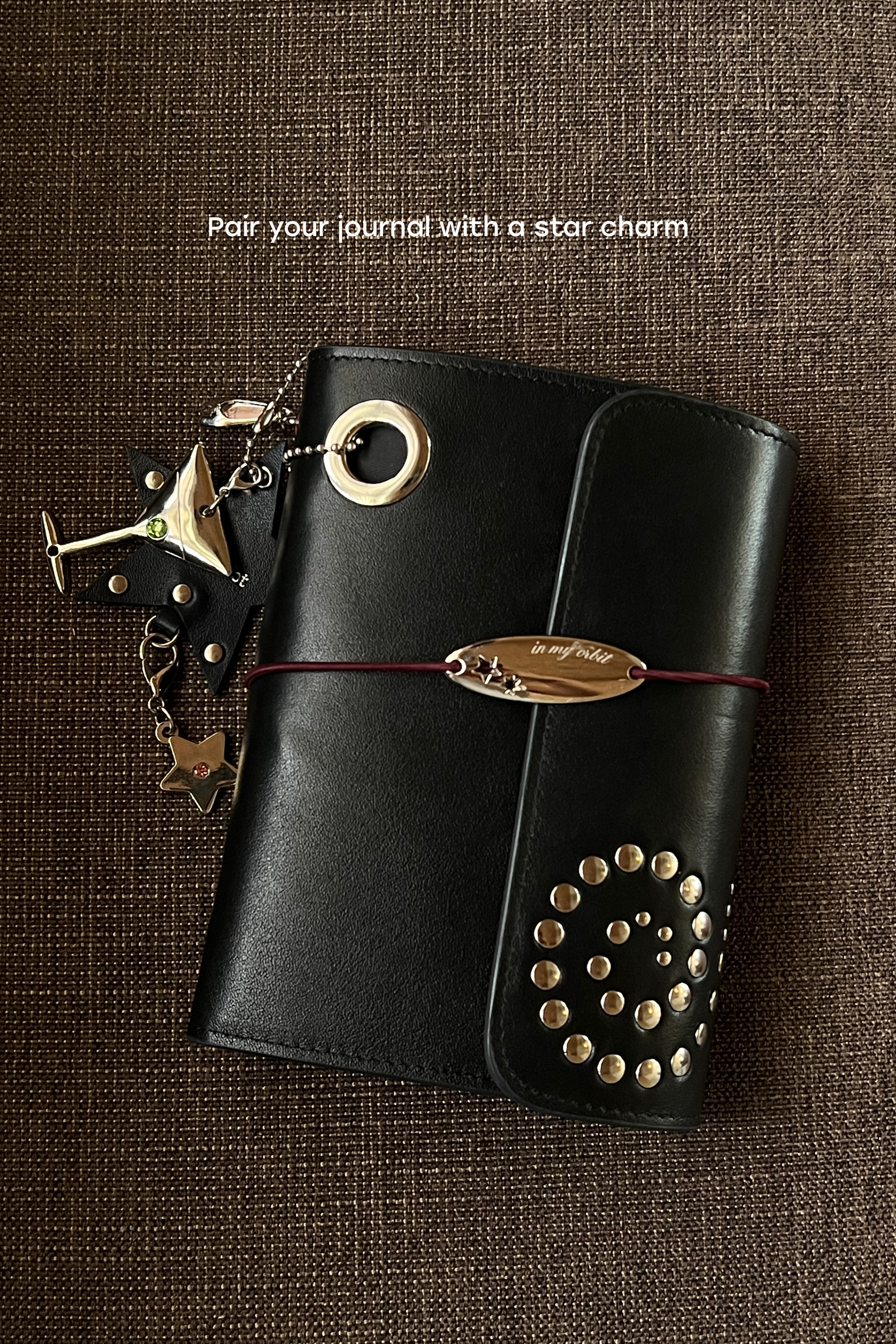 Star Leather Charm