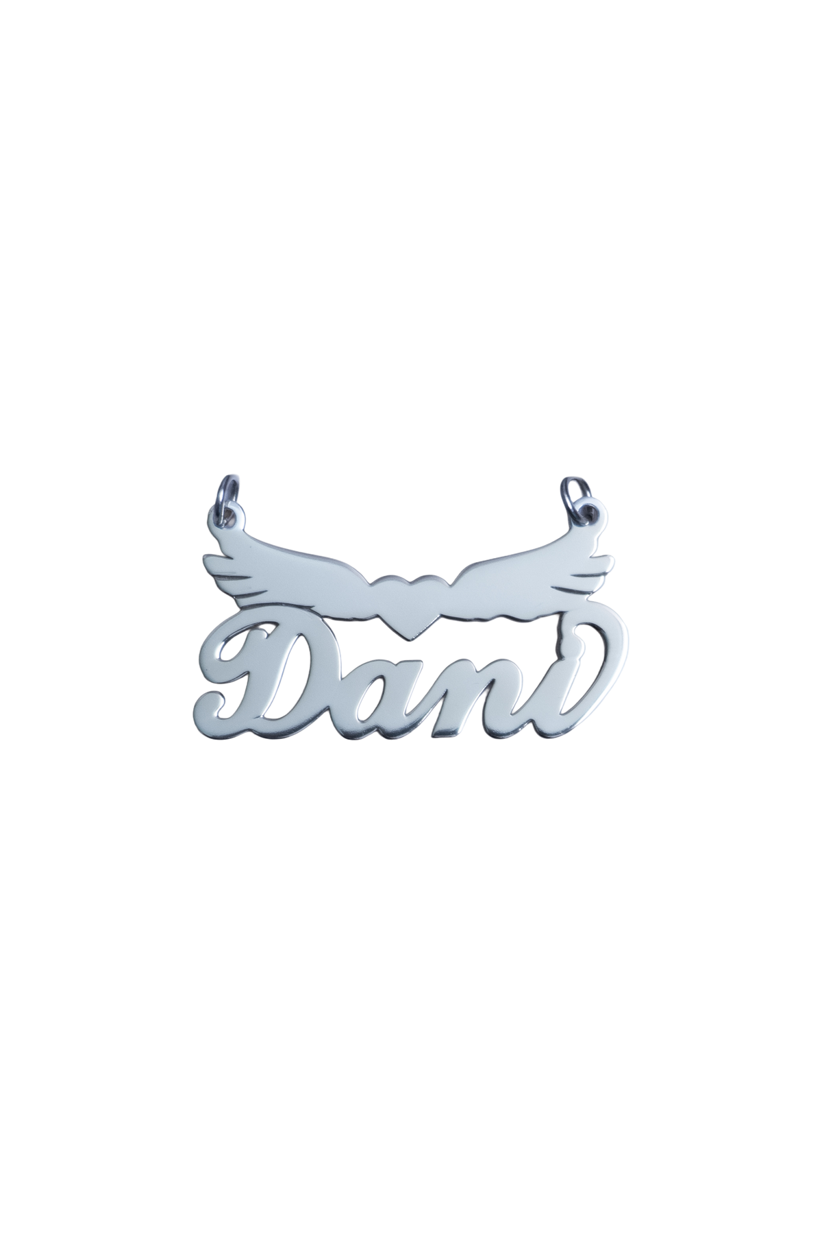 Personalised nameplate charms