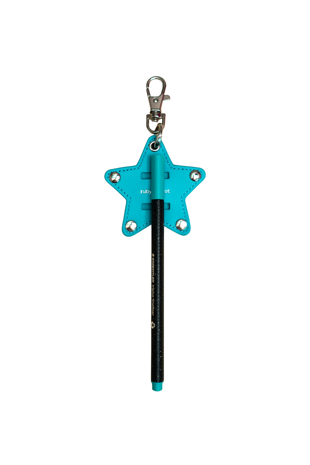 Arcade x Ruby Merlot | Leather Star Holder Charm