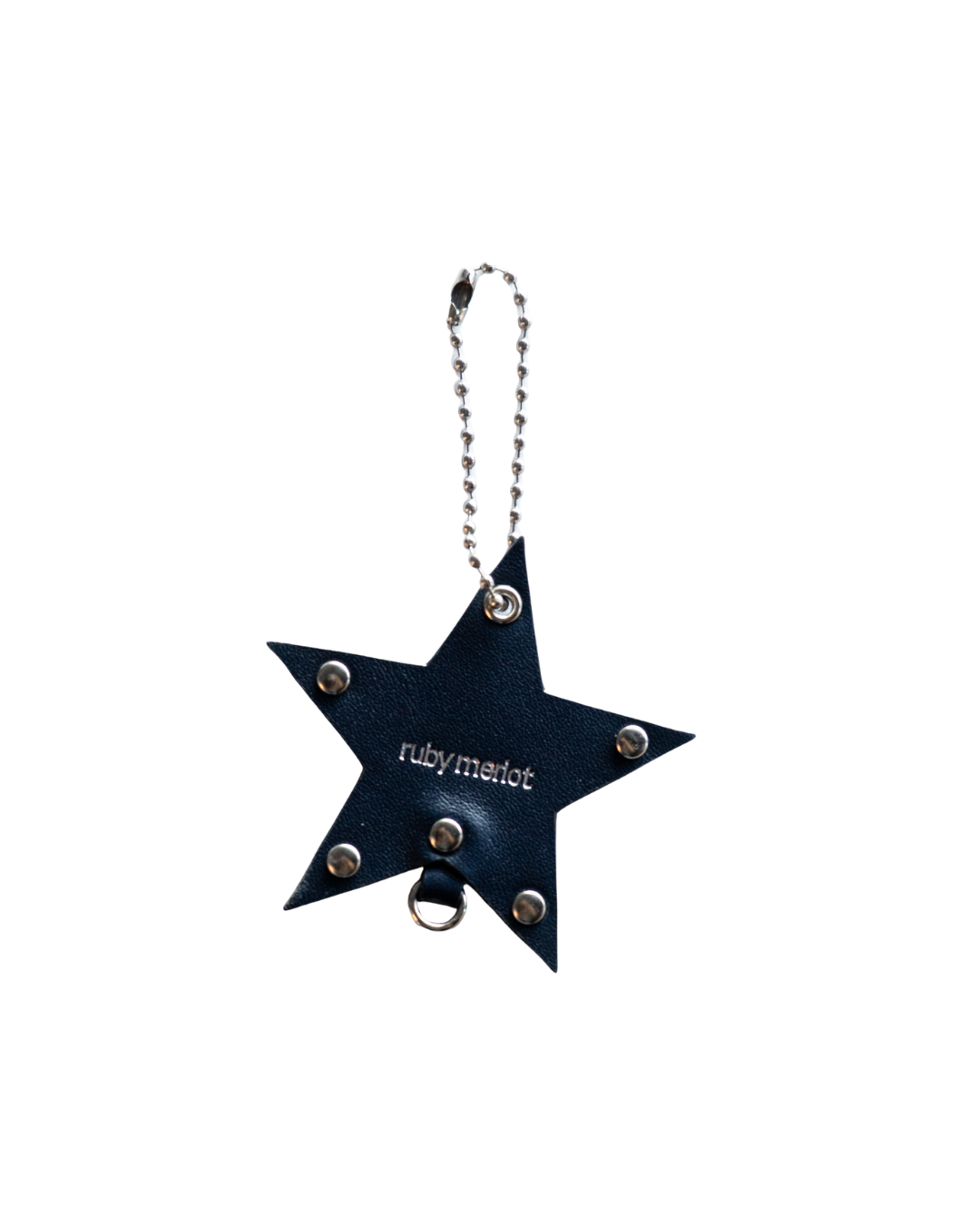 Star Leather Charm