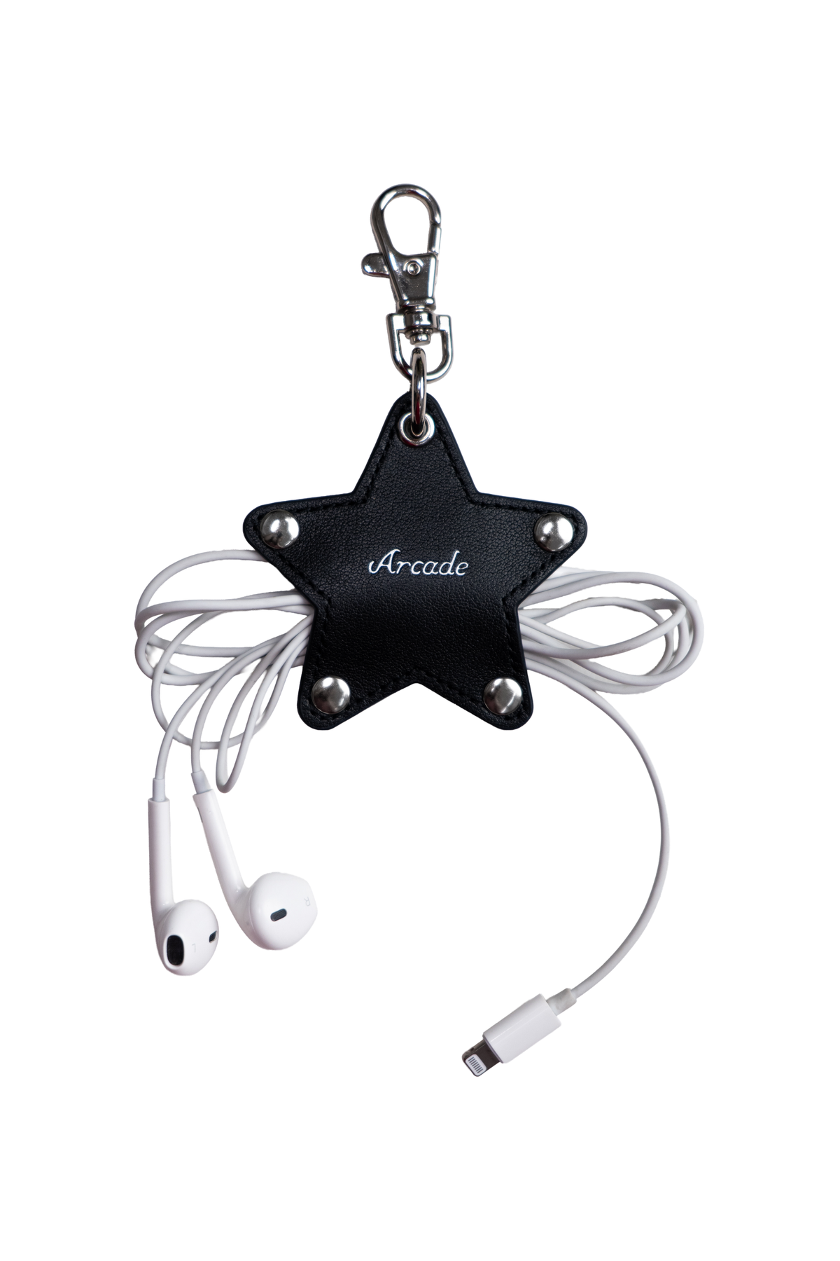 Arcade x Ruby Merlot | Leather Star Holder Charm