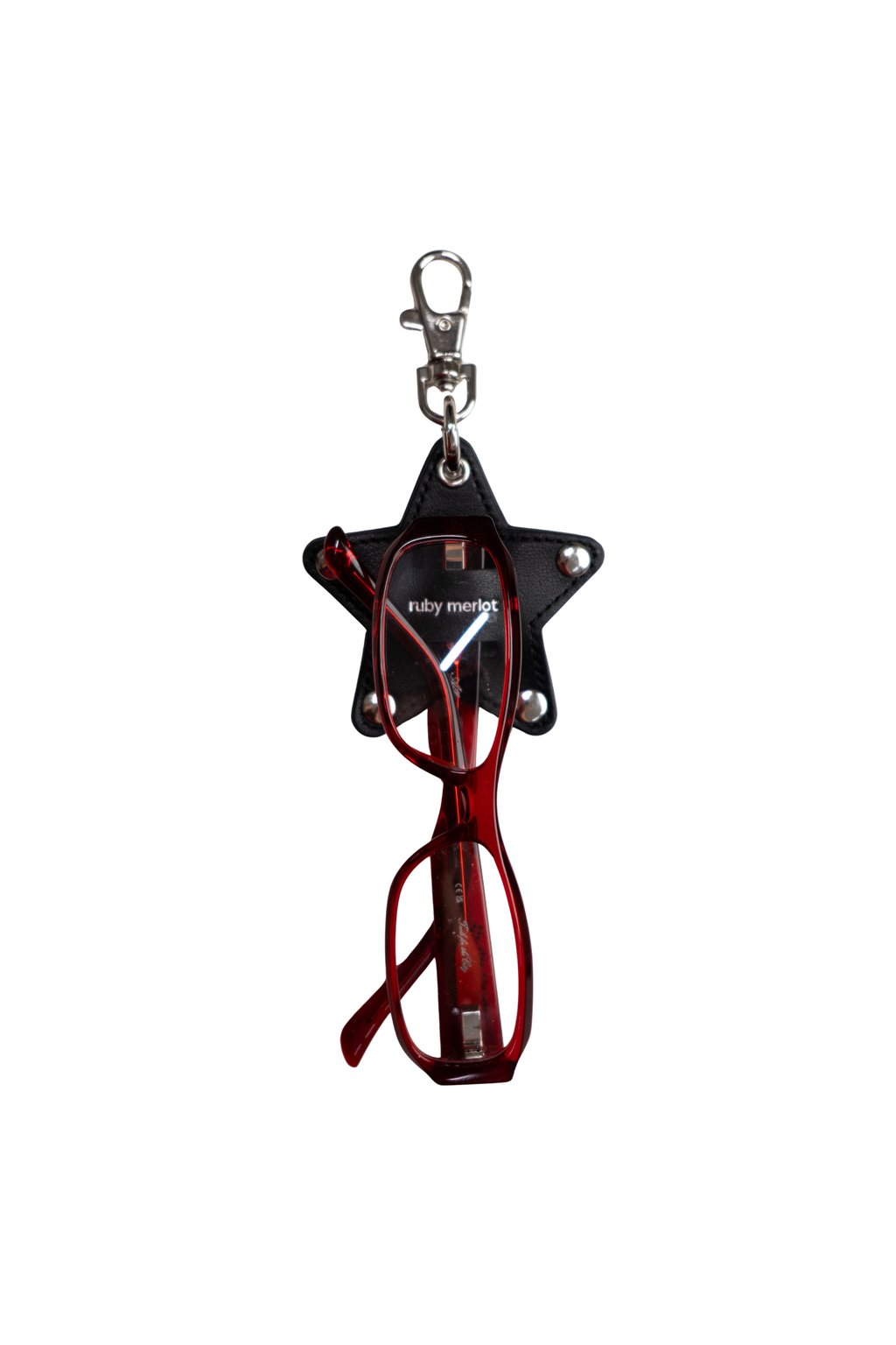 Arcade x Ruby Merlot | Leather Star Holder Charm