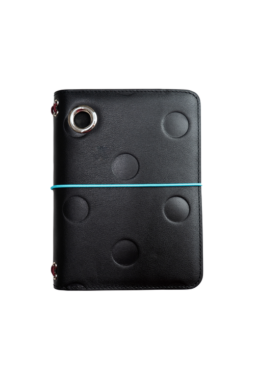 Arcade x Ruby Merlot | Polka Dot Leather Journal