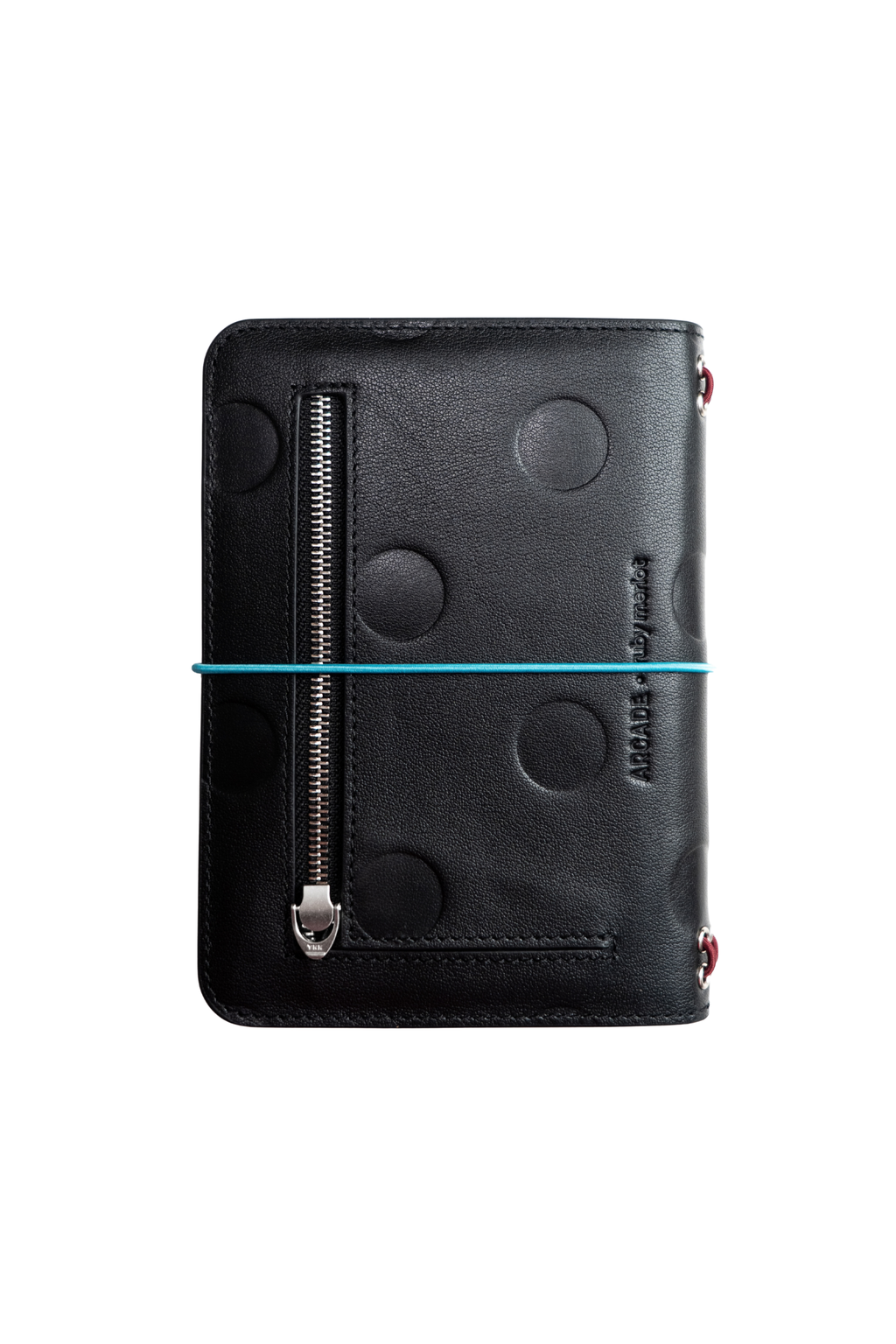 Arcade x Ruby Merlot | Polka Dot Leather Journal