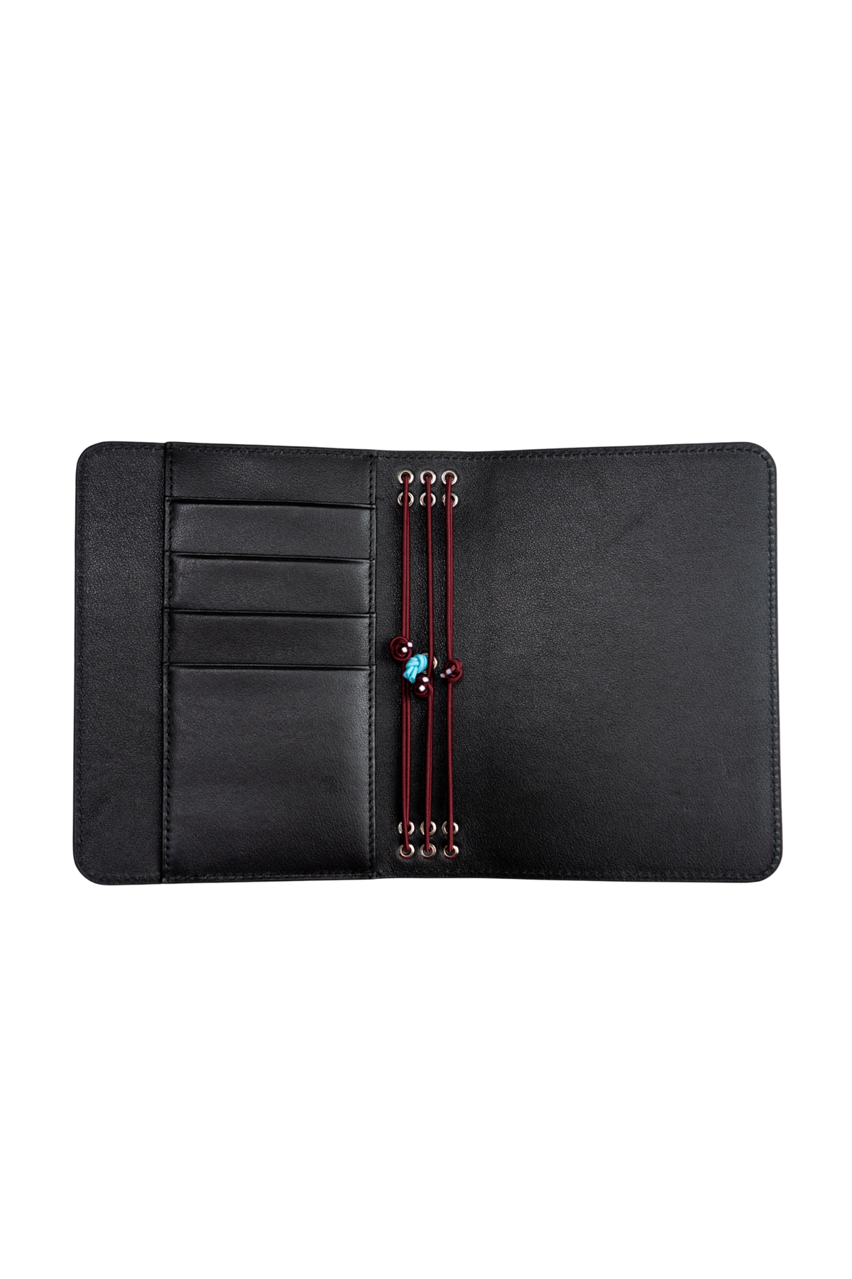 Arcade x Ruby Merlot | Polka Dot Leather Journal