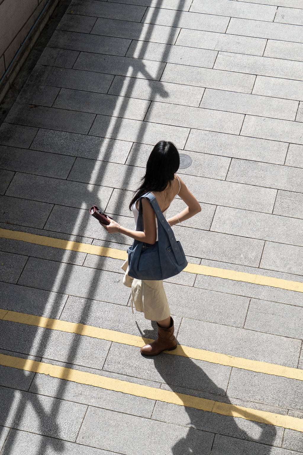 The Classic Ruby Bag - Large - Denim