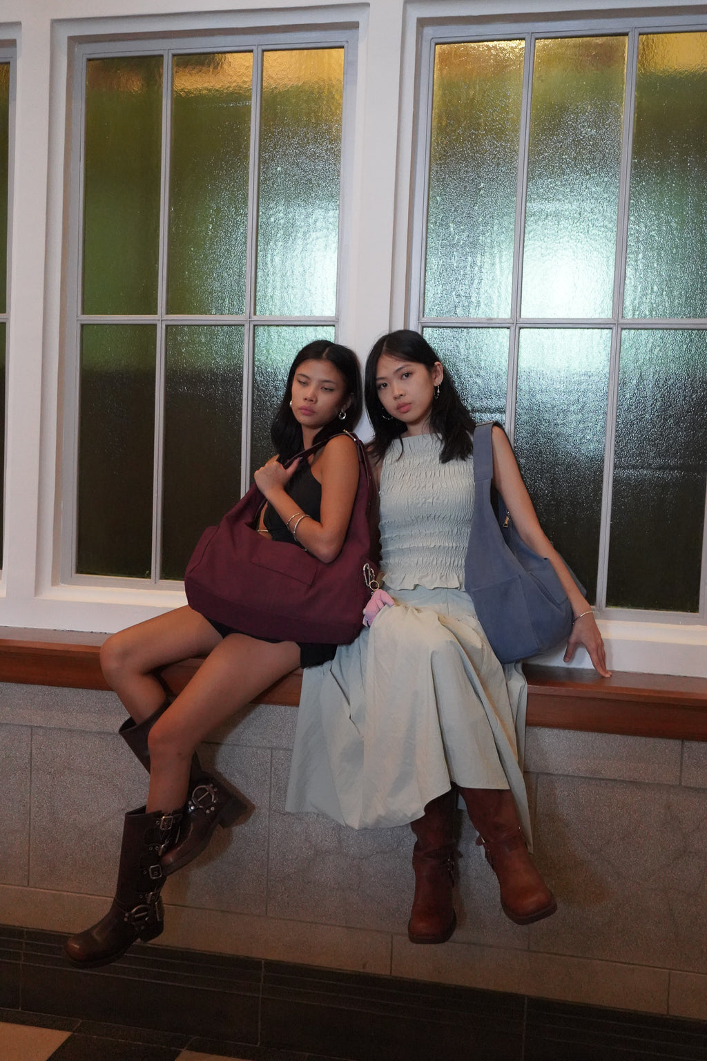 The Classic Ruby Bag - L, MERLOT [UPDATED DESIGN]