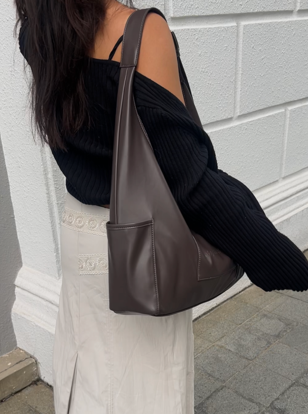 The Classic Ruby Bag - M, ESPRESSO (Dark Brown)
