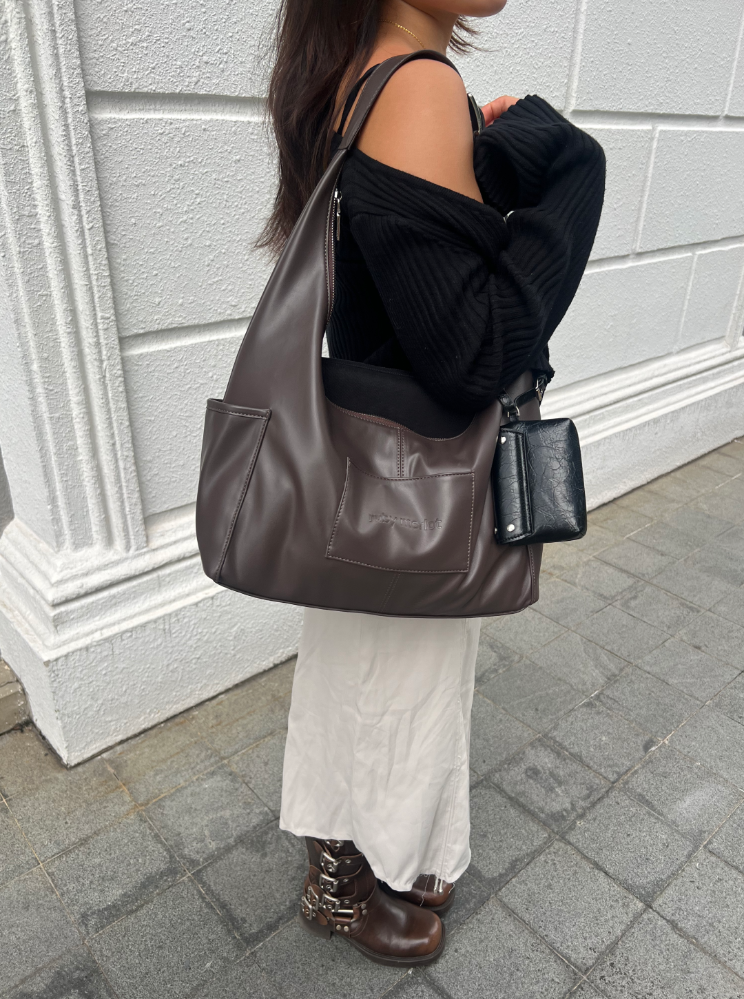 The Classic Ruby Bag - M, ESPRESSO (Dark Brown)