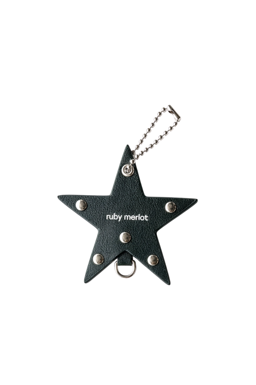 Star Leather Charm
