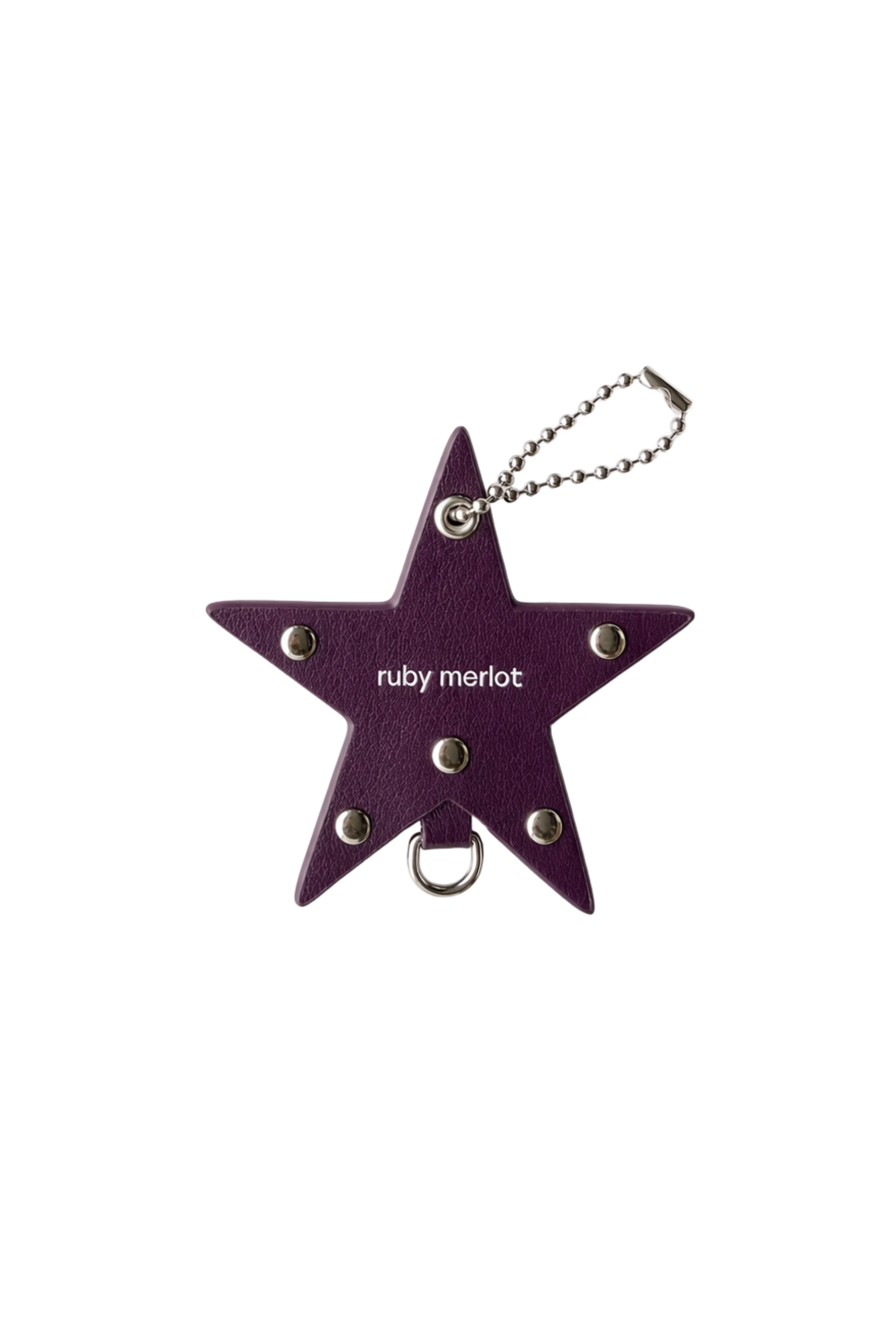 Star Leather Charm
