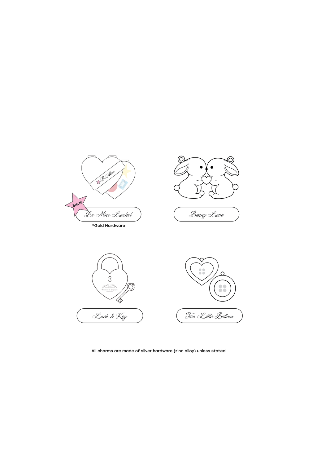 Sweet Keepsakes Journal Charm Blind Box