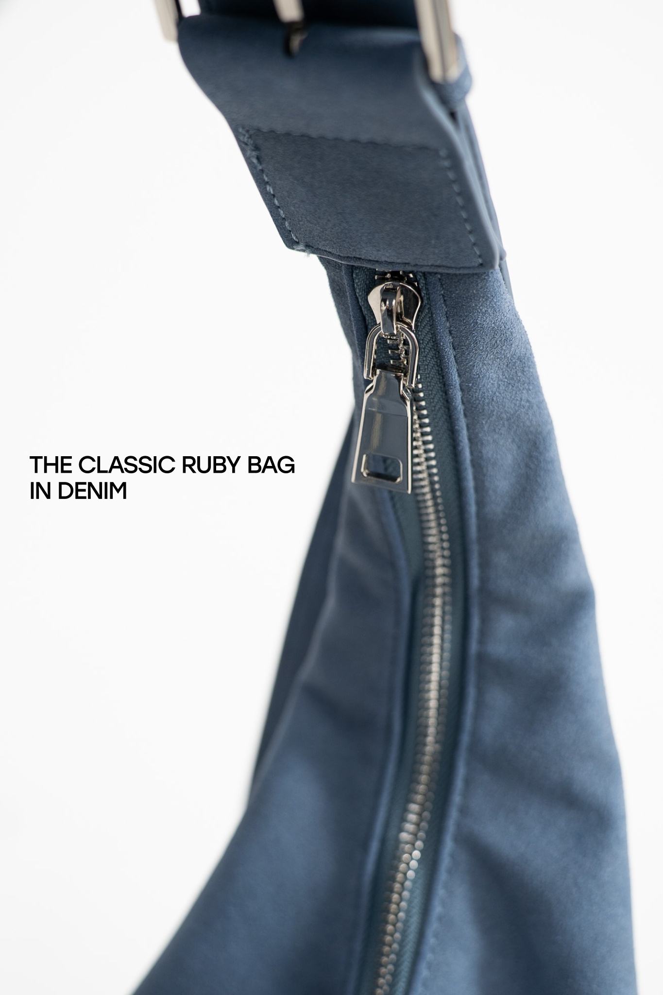 The Classic Ruby Bag - L, DENIM