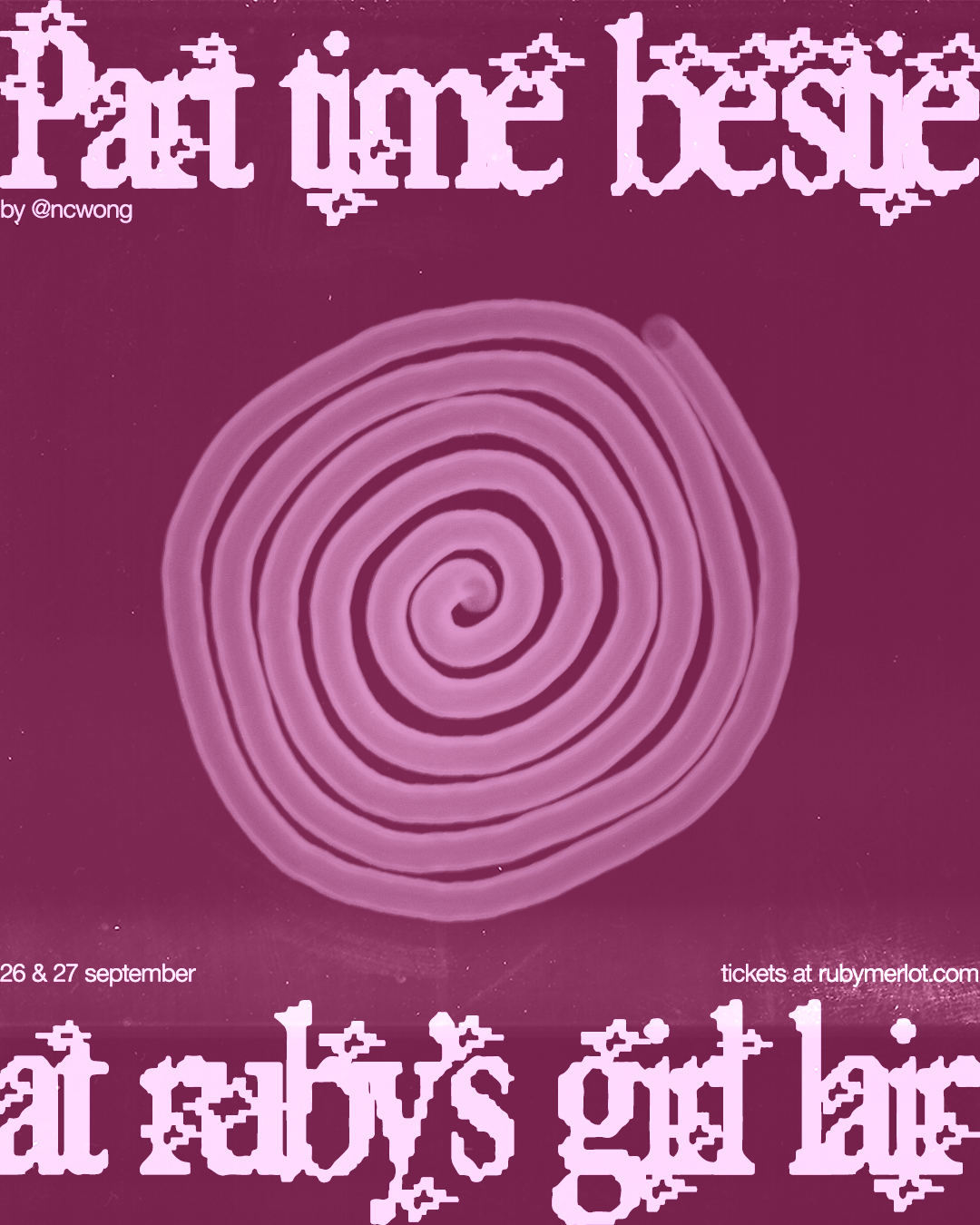 RUBY MERLOT X PART.TIME BESTIE Workshop | Trinket Mobile