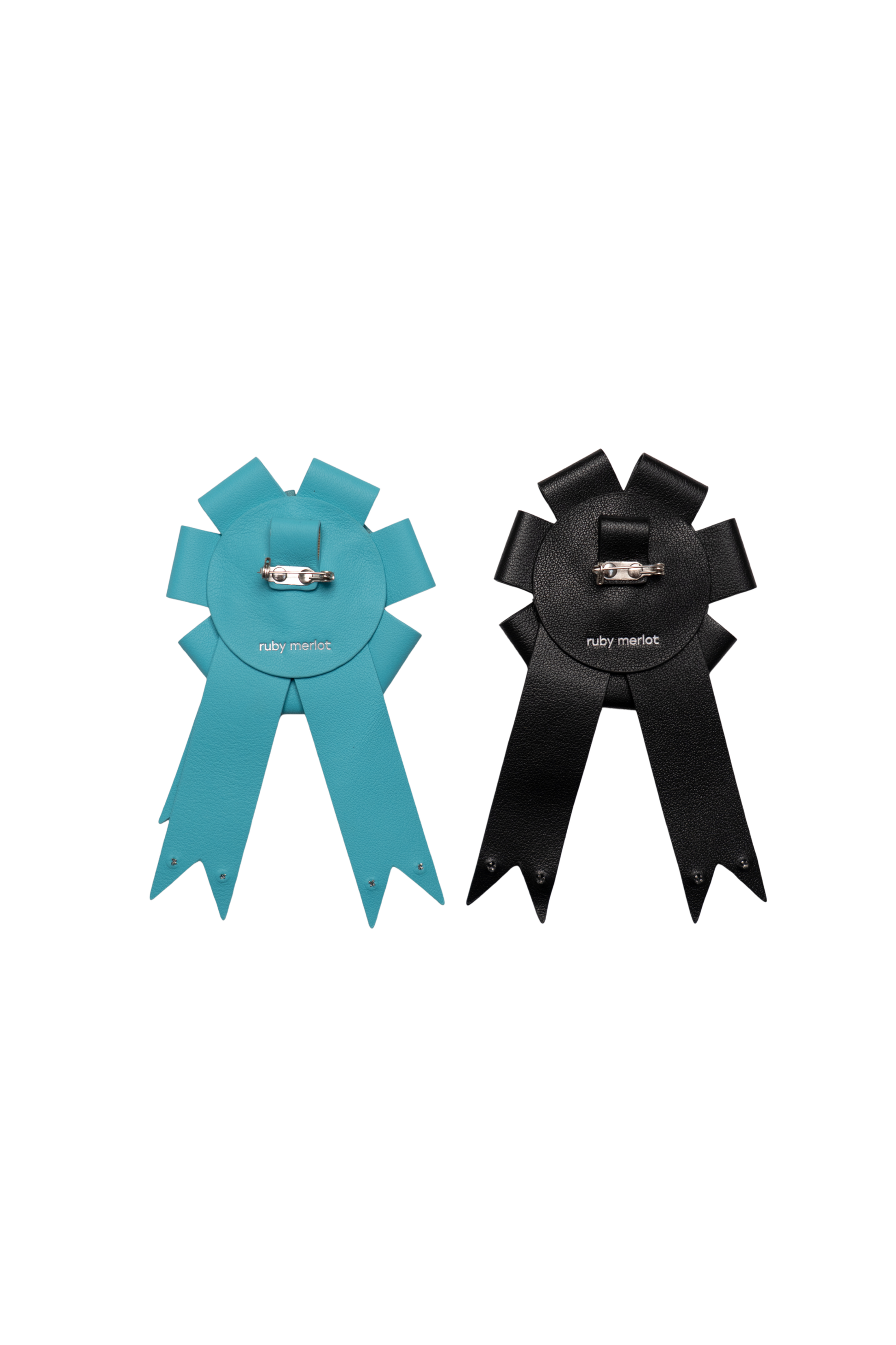 Rosette Leather Charm